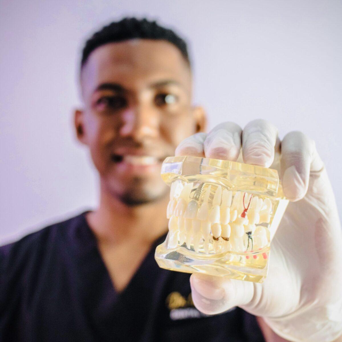 Dr Roger Sayers, dental surgeon and entrepreneur.